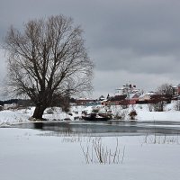 Зимний пейзаж в январе :: Евгений Корьевщиков