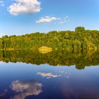 озеро; отражение; Бокситогорск; :: Laryan1 