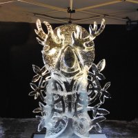 фестиваль ледяных скульптур в Елгаве.2023. :: ИННА ПОРОХОВА