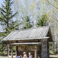 Музей деревянной архитектуры Витославицы. Часовня св. Петра и Павла 1698 г. :: Стальбаум Юрий 