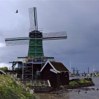 Ветряные мельницы Zaanse Schans  Нидерланды :: wea *