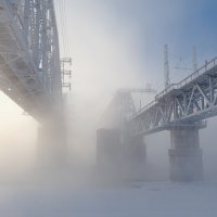 Мост в тумане :: Марина Фомина.