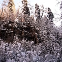 Горы в снегу :: Ольга Протасова