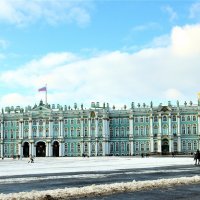 Главный фасад зимнего дворца, обращенный к Дворцовой площади. :: Валерий Новиков