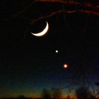 луна юпитер венера :: Alisa Koteva 