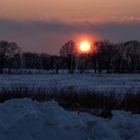 Зимний закат :: Татьяна Маркова