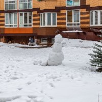 Мартовский снеговик :: Валерий Иванович