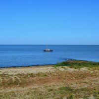 Приморско-Ахтарск. Азовское море осенним утром. :: Пётр Чернега