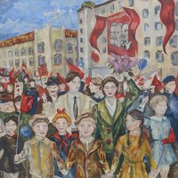 Рязанова Дарья  15 лет «Праздничный парад» :: Gen Vel
