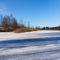 Ещё закрыты льдом смоленские озёра (репортаж из поездок по области). :: Милешкин Владимир Алексеевич 
