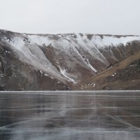 Скалы и лёд Байкала :: Лидия Бусурина