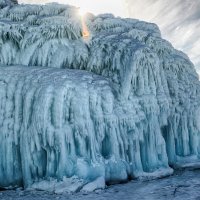 Байкал...16-02-2023   наплёсы :: Юрий Яньков