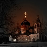 Соборный храм князя Игоря Черниговского зимним вечером (архив) :: Oleg4618 Шутченко