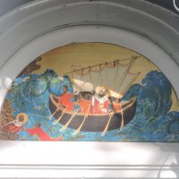 Фреска на часовне Николая Чудотворца в Стрельне. :: Мария Васильева