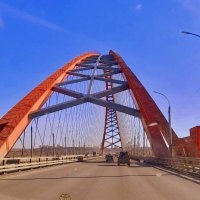 Бугринский мост . Новосибирск. :: Мила Бовкун