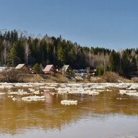 Ледоход на Сылве :: Роман Пацкевич