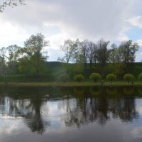 Город Великие Луки: река Ловать, земляная крепость (1704-1708), левая набережная... :: Владимир Павлов