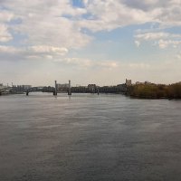 Нева с моста Александра Невского :: Наталья Герасимова