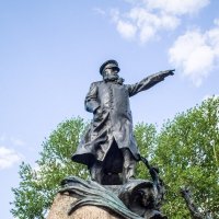 Памятник адмиралу Степану Осиповичу Макарову в Кронштадте :: Стальбаум Юрий 
