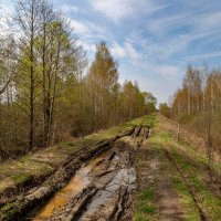 По следам рыбаков. :: Сергей Татаринов