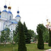 Вид на Казанский мужско монастырь г. Тамбова :: MarinaKiseleva 