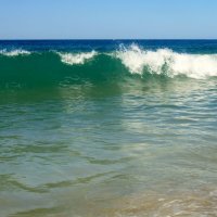 ...кружевные волны  моря  у пляжа  Клеопатры   в турецкой Алании....  волны невероятной силы .!. :: galalog galalog