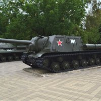 Краснодар. Самоходно-артиллерийская установка ИСУ - 152. :: Пётр Чернега