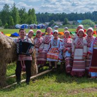 Дебёский район - я играла на гармошку конский биатлон :: Владимир Максимов