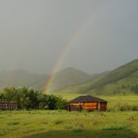 В Хакасии дождь... :: Владилен Панченко