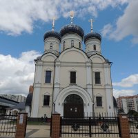 Южное Бутово. Церковь Феодора Ушакова в Южном Бутове. :: Александр Качалин