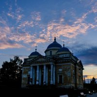 Новоторжский Борисоглебский монастырь -завершение заката :: Георгий А