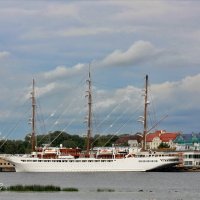 Старое парусное судно в Риге :: Liudmila LLF
