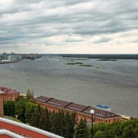 Две реки Ока и Волга. :: Ирина Полунина
