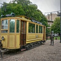 памятник Выборгскому трамваю :: Andrey Lomakin