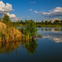 Лес, озеро, облака # 02 :: Андрей Дворников