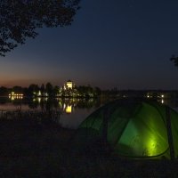 Ночь на Введенском озере :: Сергей Цветков