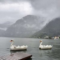 Озеро Гальштатзее в Австрийских Альпах.... :: Galina Dzubina