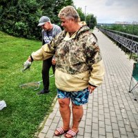 Удачливая рыбачка ! ,,,) :: Анатолий Колосов