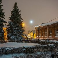 Зимний сквер :: Дмитрий Ряховский