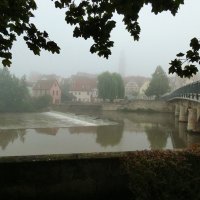 Городок  заблудился, в тумане  ! :: backareva.irina Бакарева