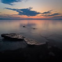 Закат на озере :: Александр Иванов