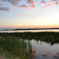 Вечер,на озере :: Андрей Хлопонин