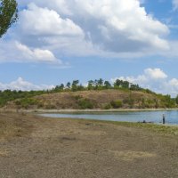 Симферопольское  водохранилище :: Валентин Семчишин