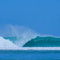 Штормовая волна на барьерном рифе. Маврикий :: Иван Губин