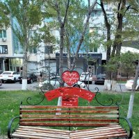 Скамейка для влюбленных. :: Динара Каймиденова