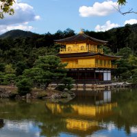 Буддийский храм Золотой Павильон, Киото, Япония :: Олег Ы