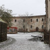 Первый снег в выборгском замке :: Ольга 