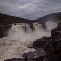 Большой курейский водопад. Плато Путорана :: Ксения N