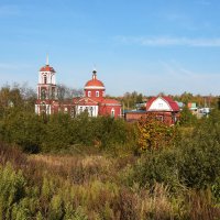 Московская область, городской округ Пушкинский, деревня Алёшино. Церковь Георгия Победоносца. :: Наташа *****