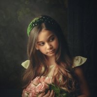 Портрет с розами. :: Дина Агеева